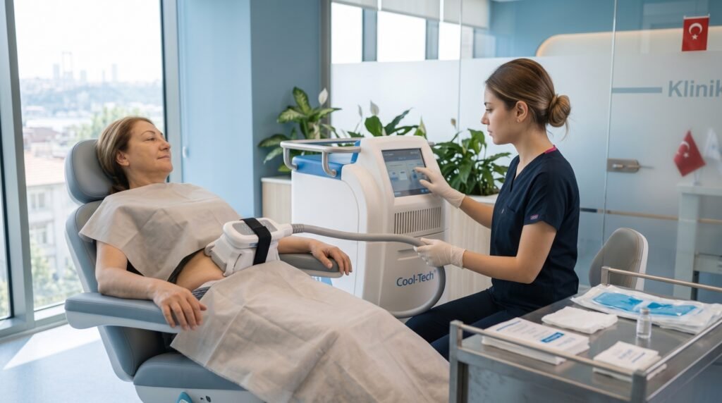 Cryolipolysis (Cool-tech) treatment