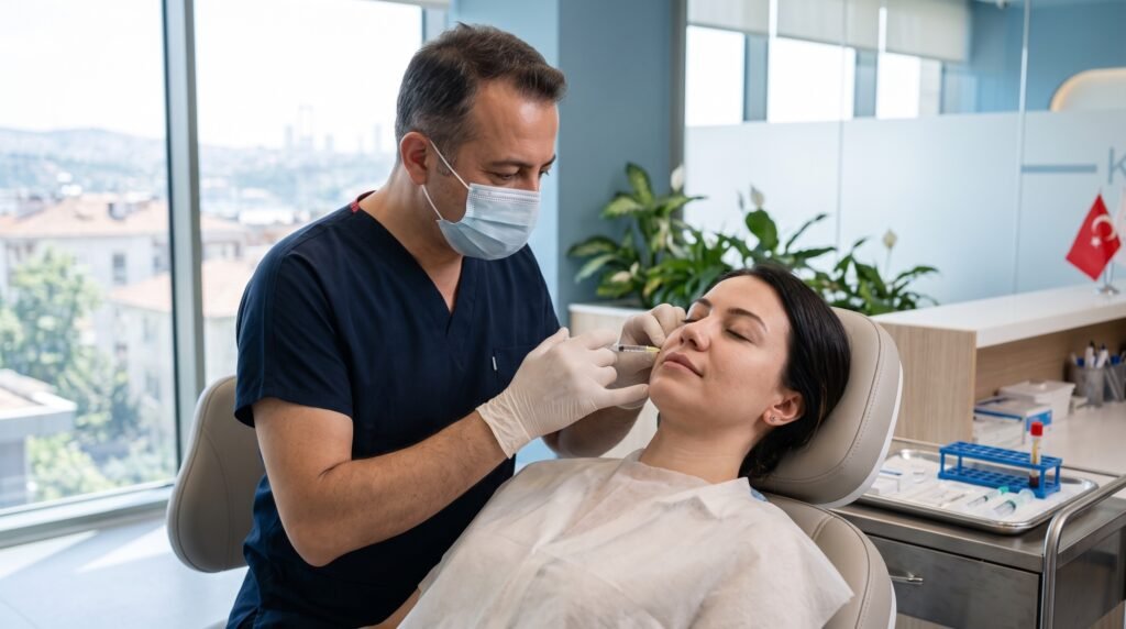 Nasolabial Filler treatment